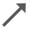 Up-Right Arrow