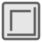 White Square Button