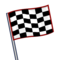 Schackrutig flagga
