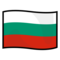Flagga: Bulgarien
