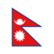 Flagga: Nepal