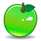 Grönt äpple