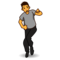 Dansande man