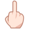 Långfinger upp: Ljus Hudton