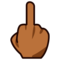Långfinger upp: Mellanmörk Hudton