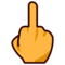 Långfinger upp