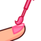 Nagellack: Mellanljus Hudton