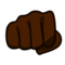 Knuten hand: Mörk Hudton