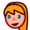 Person: Blont Hår