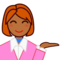 Receptionist: Mellanmörk Hudton