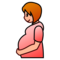 Gravid kvinna: Mellanljus Hudton