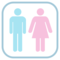 Wc-skylt