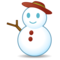 Snögubbe utan snö