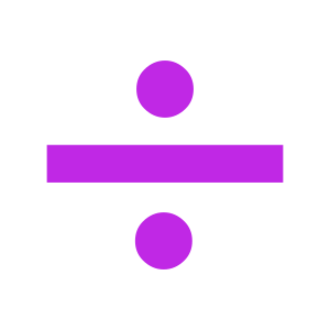 Divisionstecken