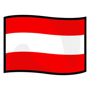 Flagga: Österrike