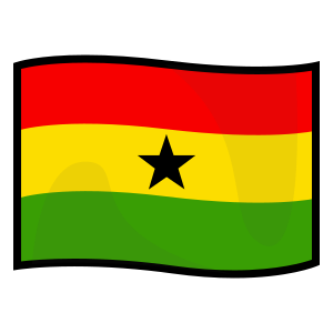 Flagga: Ghana