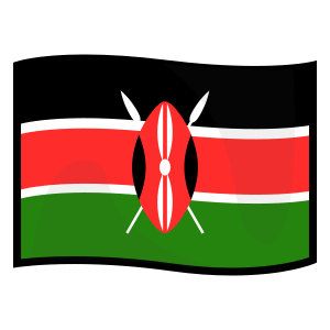 Flagga: Kenya