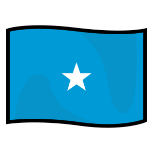 Flagga: Somalia