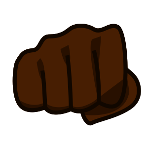 Knuten hand: Mörk Hudton