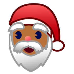 Jultomte: Mellanmörk Hudton