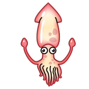 Tioarmad bläckfisk