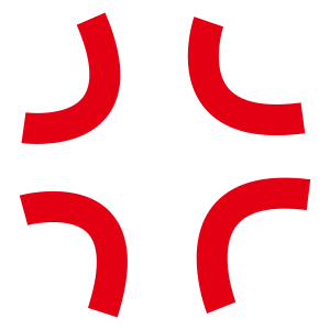 Symbol för ilska