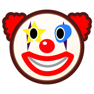 Clownansikte