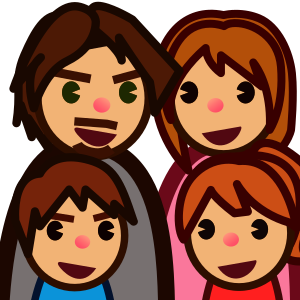 Familj: Mellanhudton