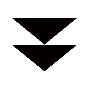 Dubbla nedåtpilar