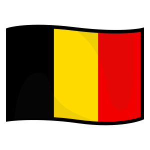 Flagga: Belgien