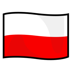 Flagga: Polen
