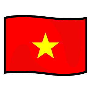 Flagga: Vietnam
