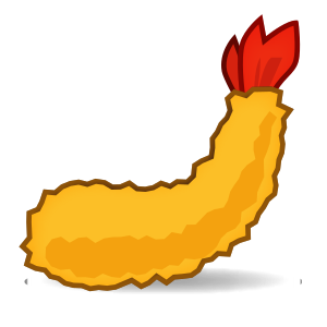 Friterad räka