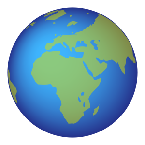 Jordglob Europa–Afrika