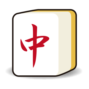 Mahjong-bricka