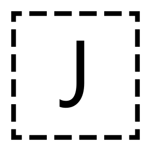 Regional indikatorsymbol bokstav J