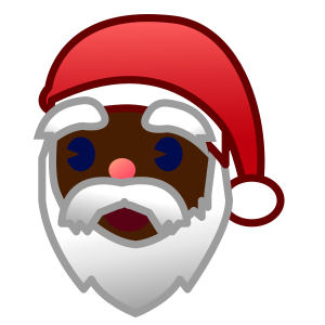 Jultomte: Mörk Hudton