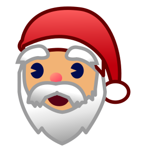 Jultomte: Mellanhudton