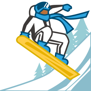 Snowboardåkare: Mellanmörk Hudton