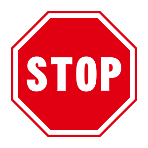 Stoppskylt