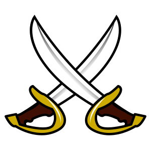 Korslagda svärd
