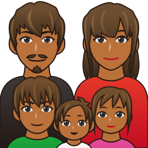 Familj: Mellanmörk Hudton