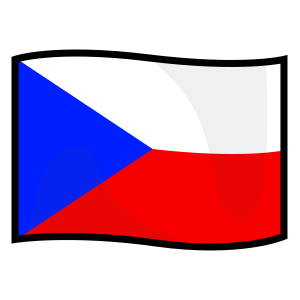 Flagga: Tjeckien