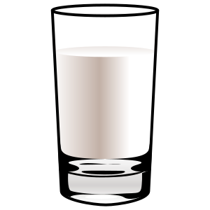 Mjölkglas