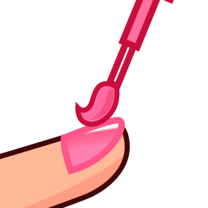 Nagellack: Mellanljus Hudton