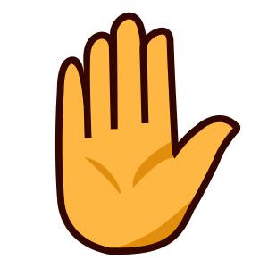 Hand i luften