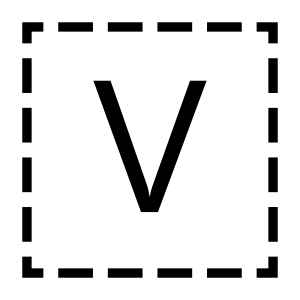 Regional indikatorsymbol bokstav V