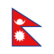 Flagga: Nepal
