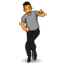 Dansande man