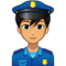 Manlig polis: Mellanhudton